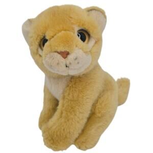 Wild Republic Lion Cub Baby Sitting Zoo Realistic‎ Stuffed Animal Plush Toy 7"